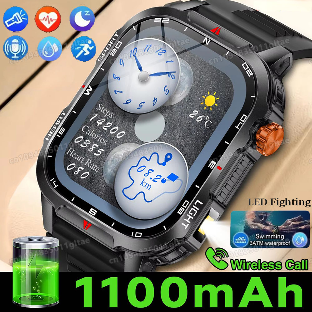 Phase Esports & Gaming Festival - Militair Outdoor Smartwatch voor Heren met