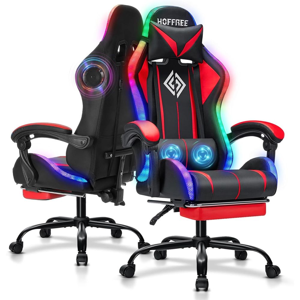 RGB-gamingstoel met Bluetooth- - Video Gaming & Esports Usd Acc recensie en prijs